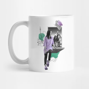 Winter Girl Mug